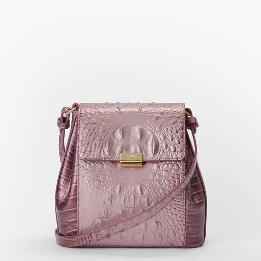 Brahmin Melbourne Collection Margo Crossbody, Mellow Rose