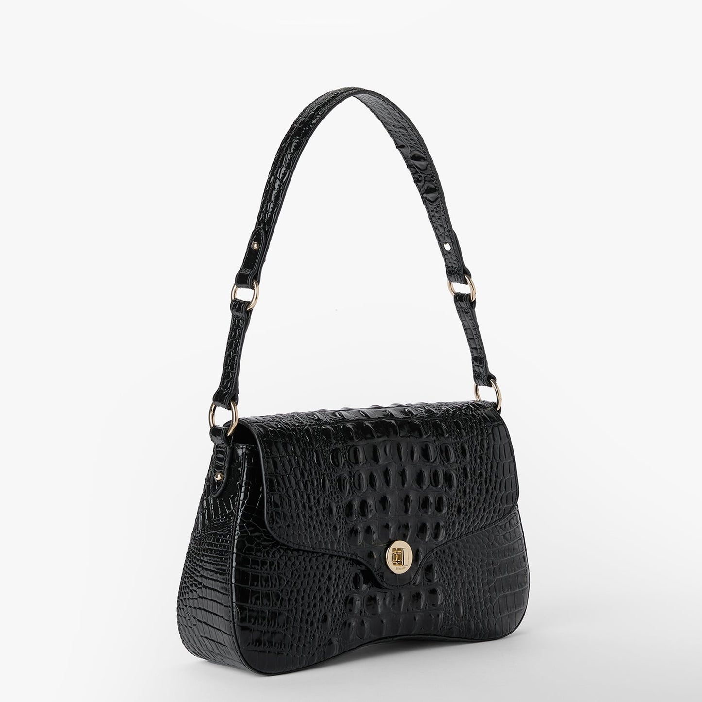 Brahmin Melbourne Collection Neridia Shoulder Bag, Black