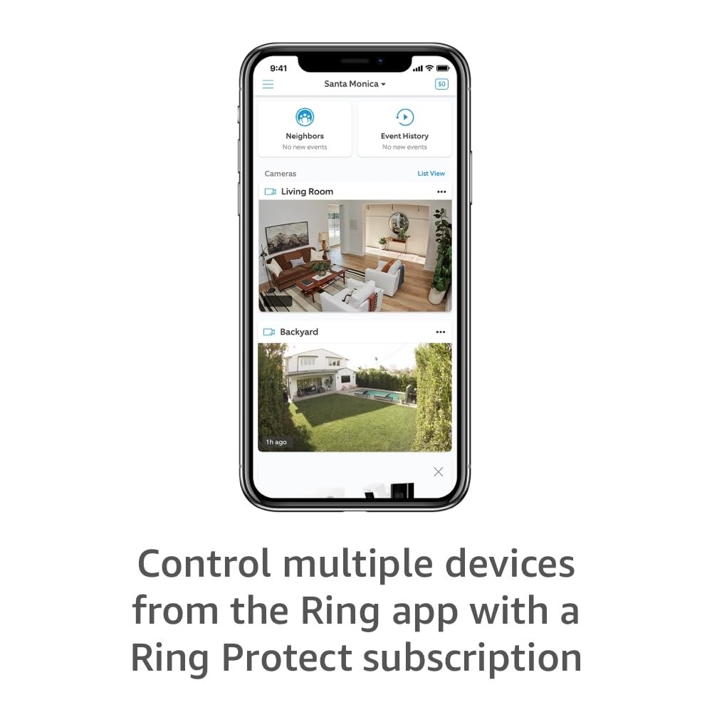 Ring Stick Up Indoor / Outdoor WirelessCamera