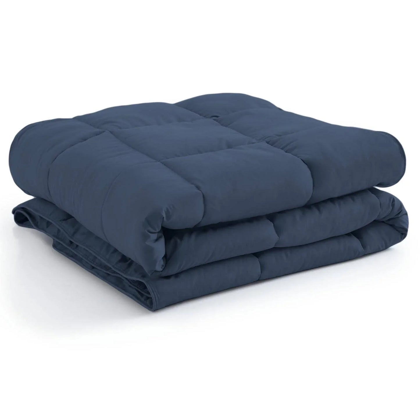 Luxe Down Alternative Comforter, Dark Blue